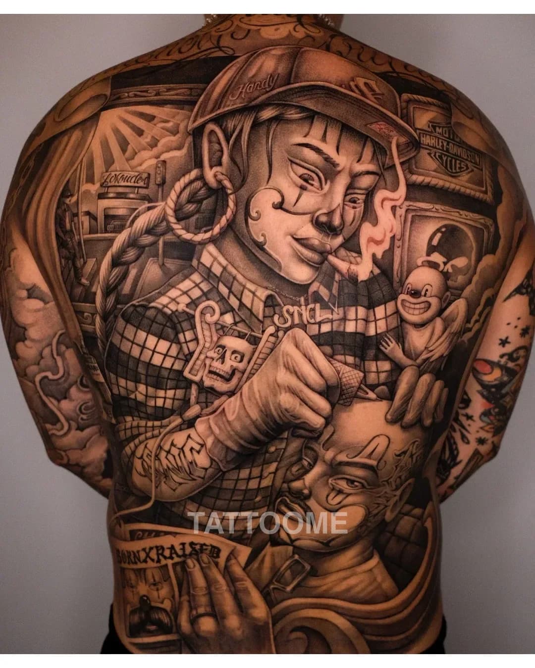 치카노 등판1 - handy_tattooer