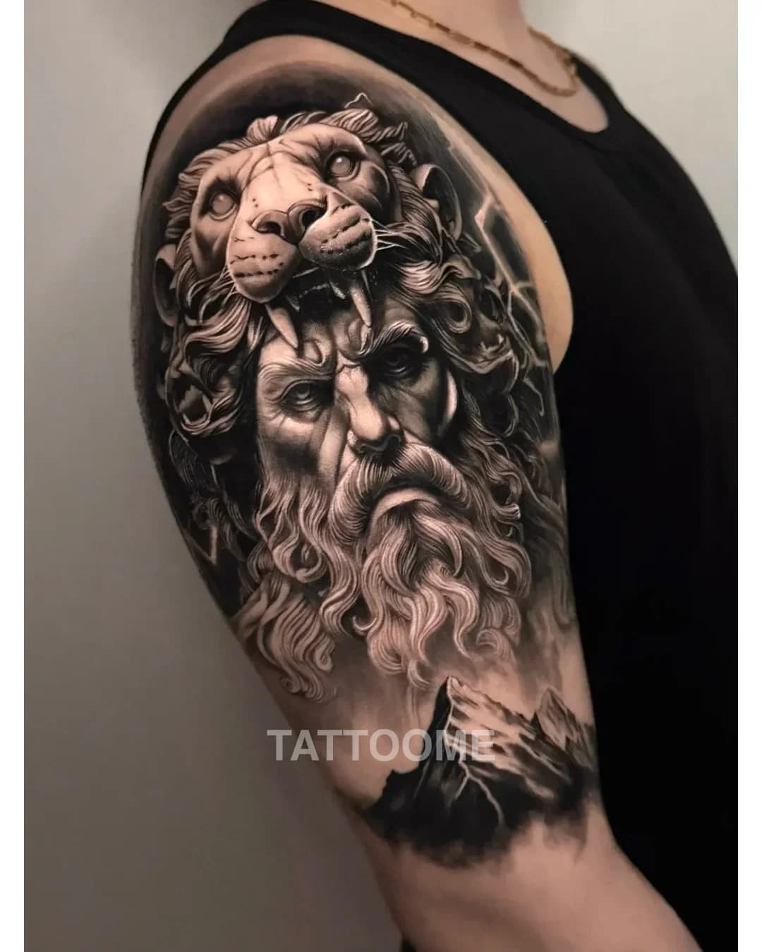 블랙앤그레이 타투 - tattooist__irang