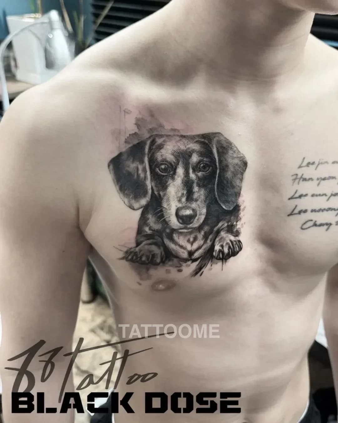 블랙워크 타투 1 - 88_tattoo