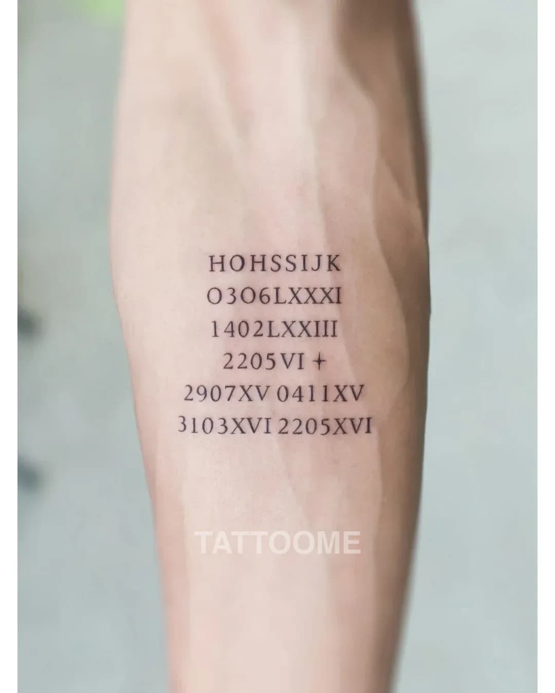 레터링 타투 2 - tattooist_if