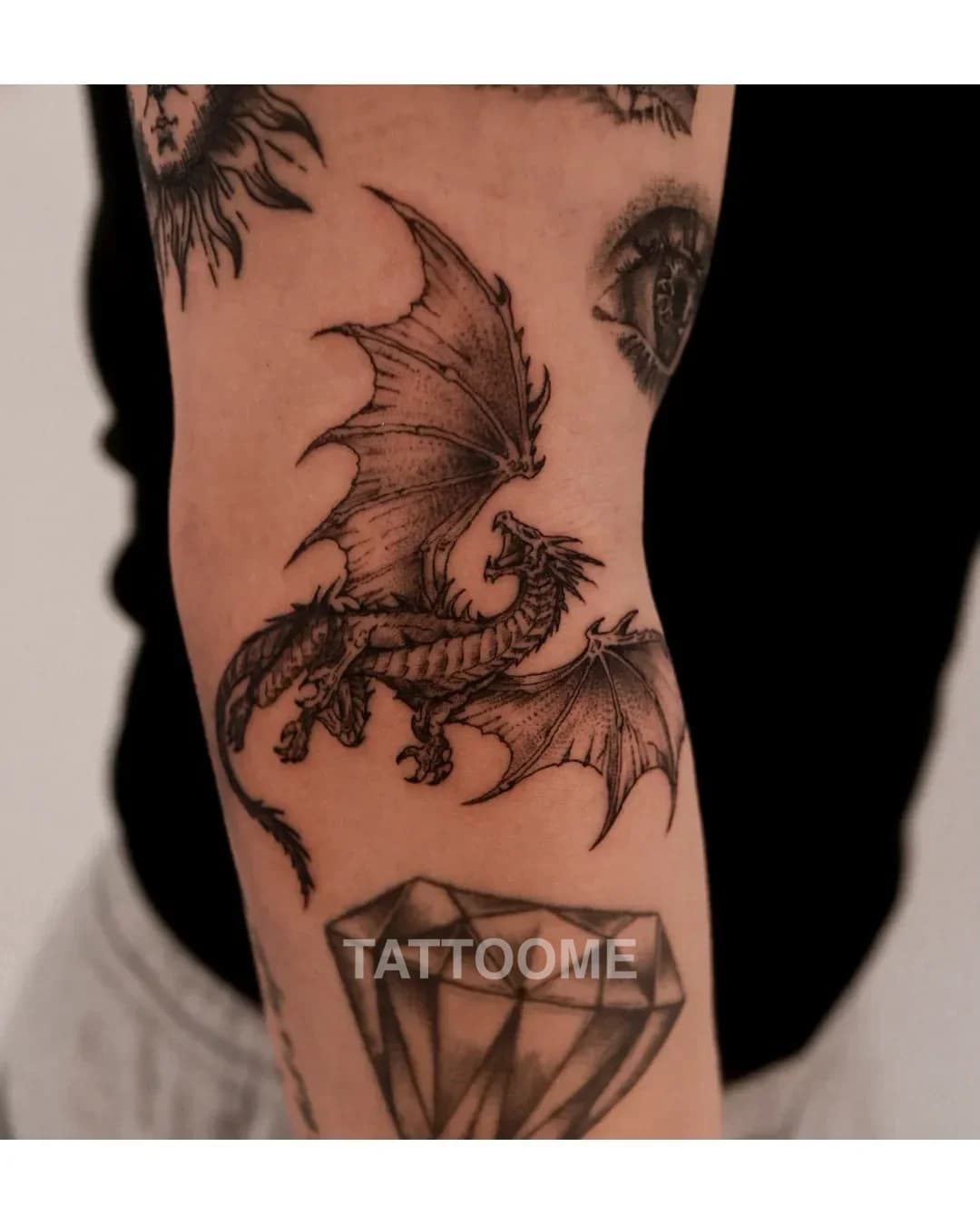 블랙워크 용 - hong2_tattoo