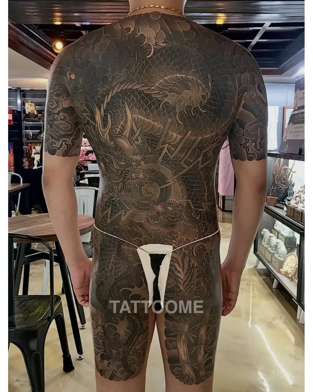 이레즈미 등판1 - tonik_tattoo