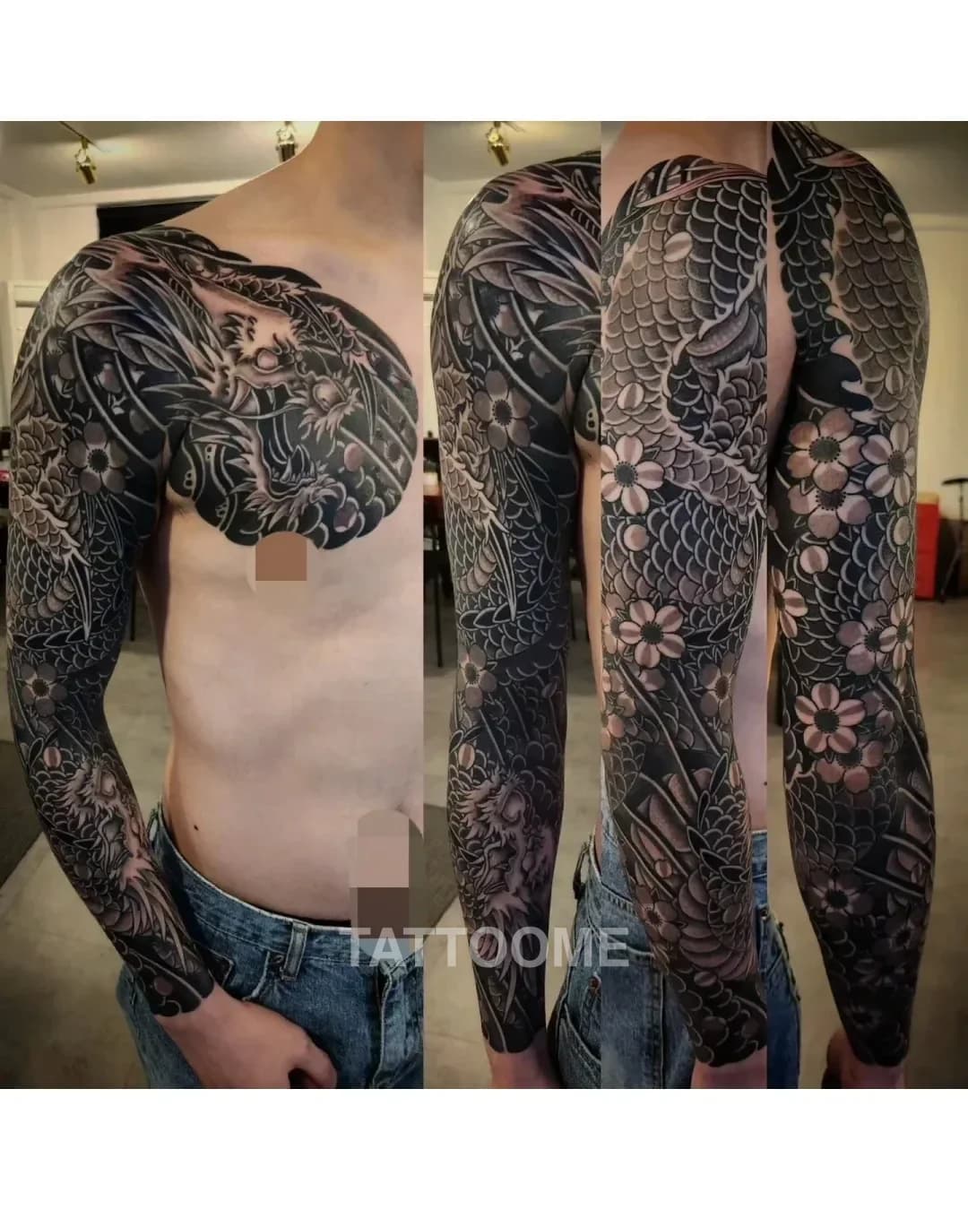 이레즈미 긴팔 - tattooist_nudge