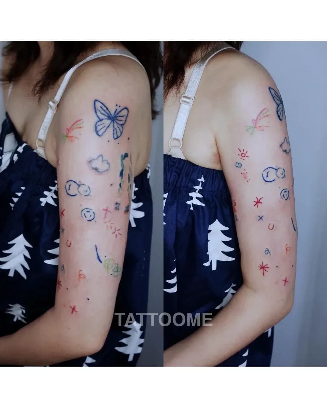 라인워크 타투 5 - hong_e_tattoo