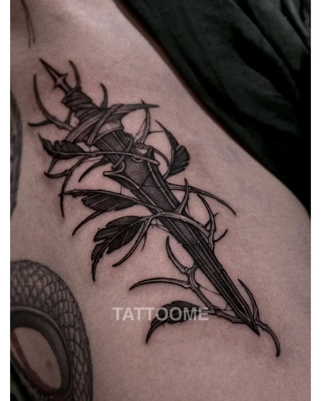 블랙워크 타투 5 - gosaek_tattooer