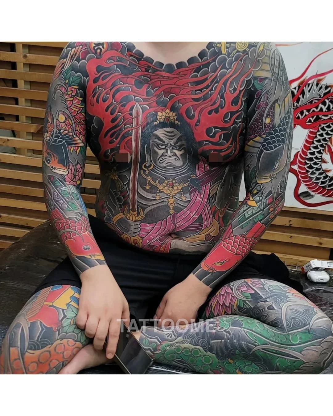 이레즈미 전신 - kametattoo