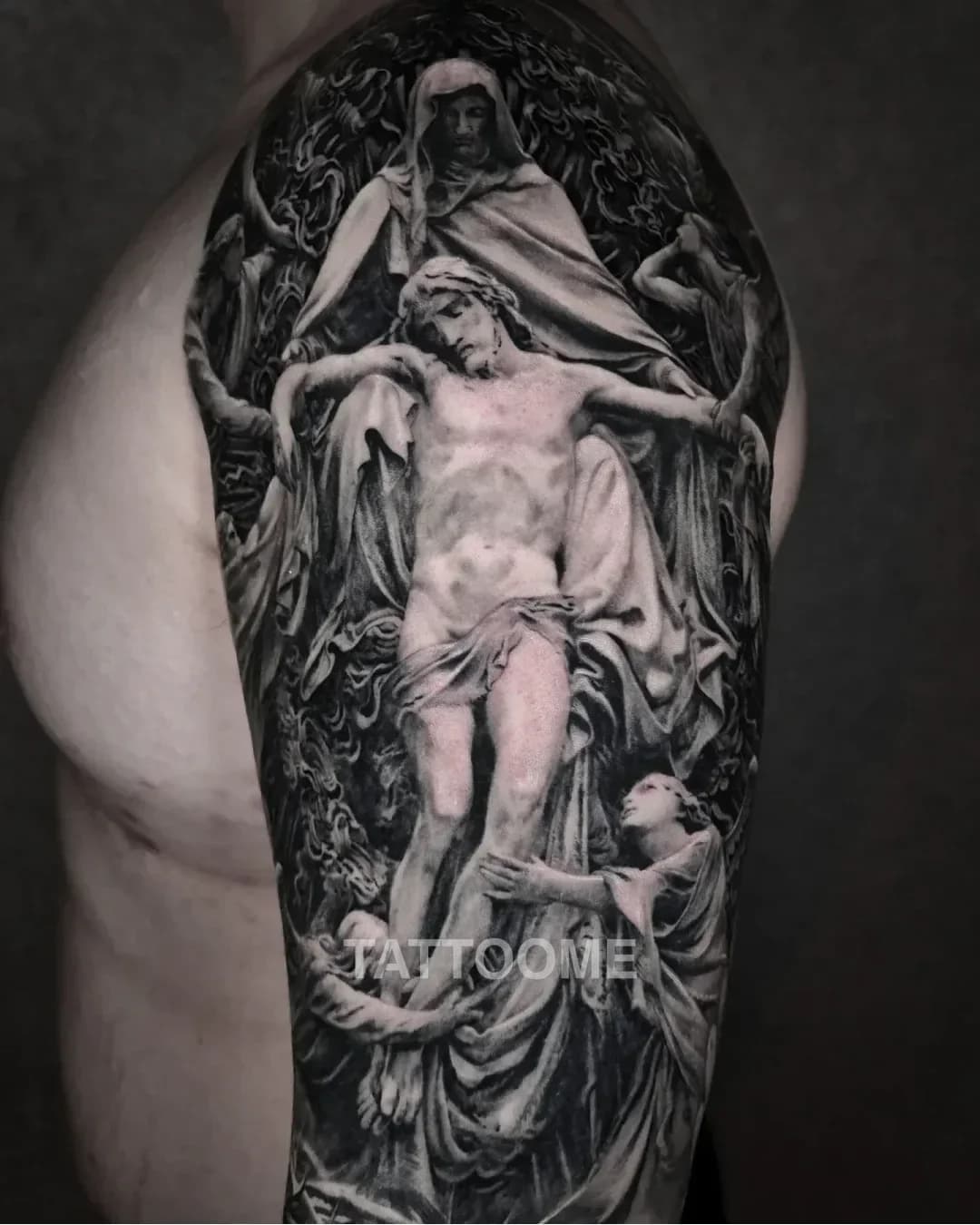 블랙앤그레이 팔 - tattooist_judan_bg