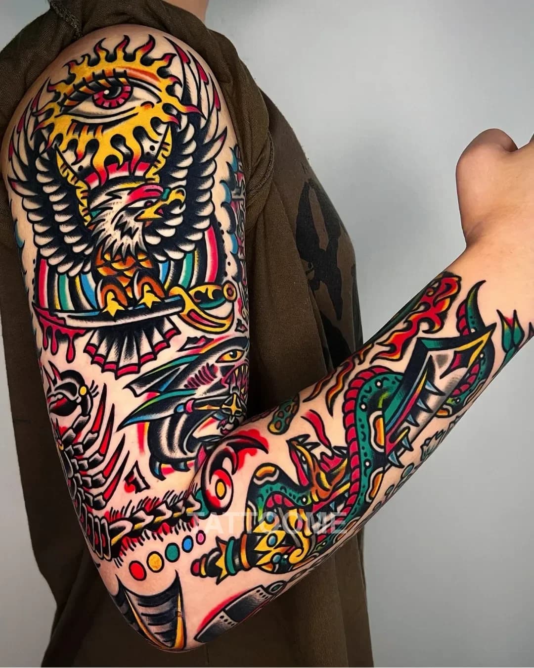 올드스쿨 긴팔2 - homoo_tattooer