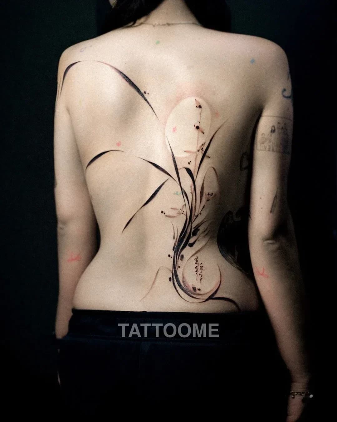 라인워크 타투3 - hansiitattoo