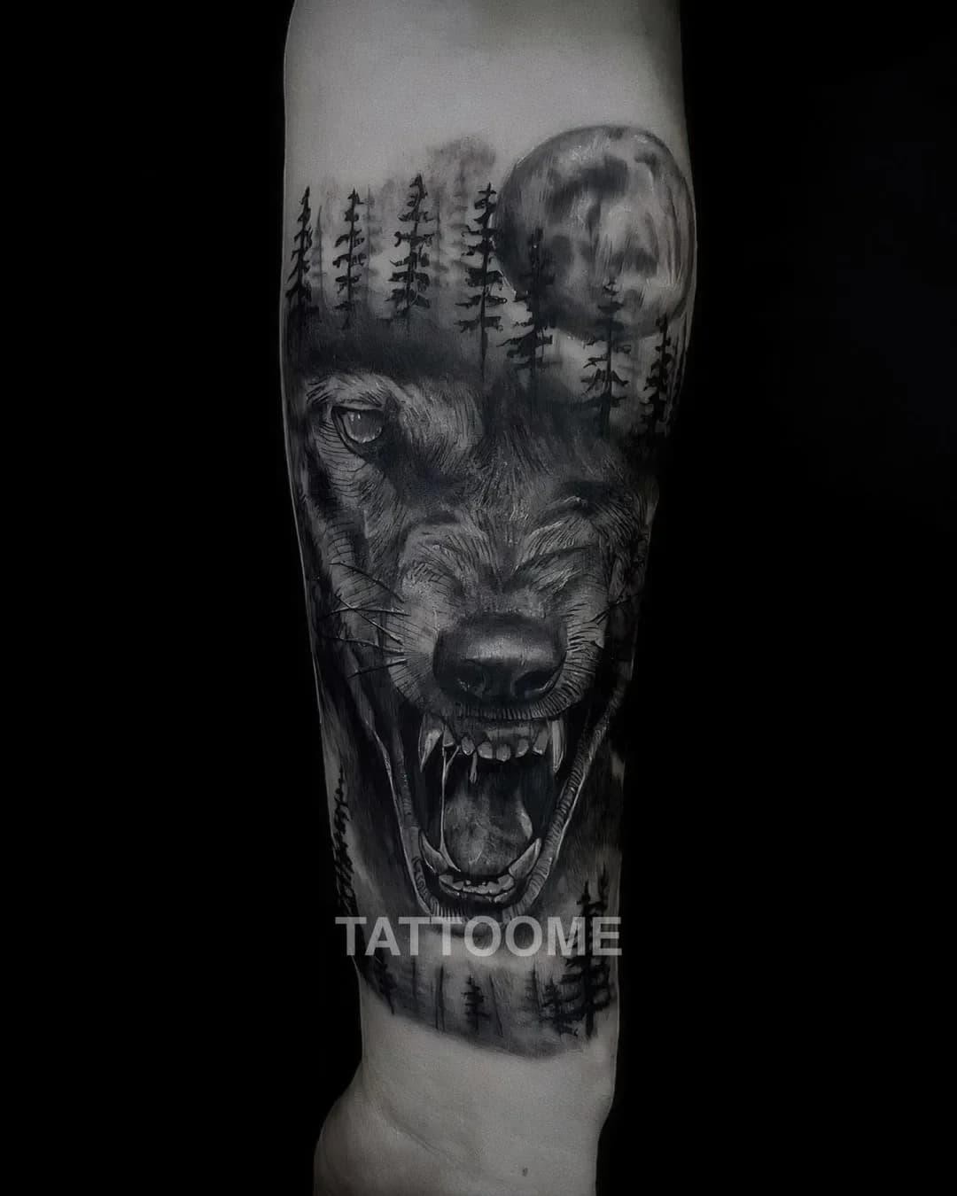 블랙앤그레이 타투 4 - godddestattoo