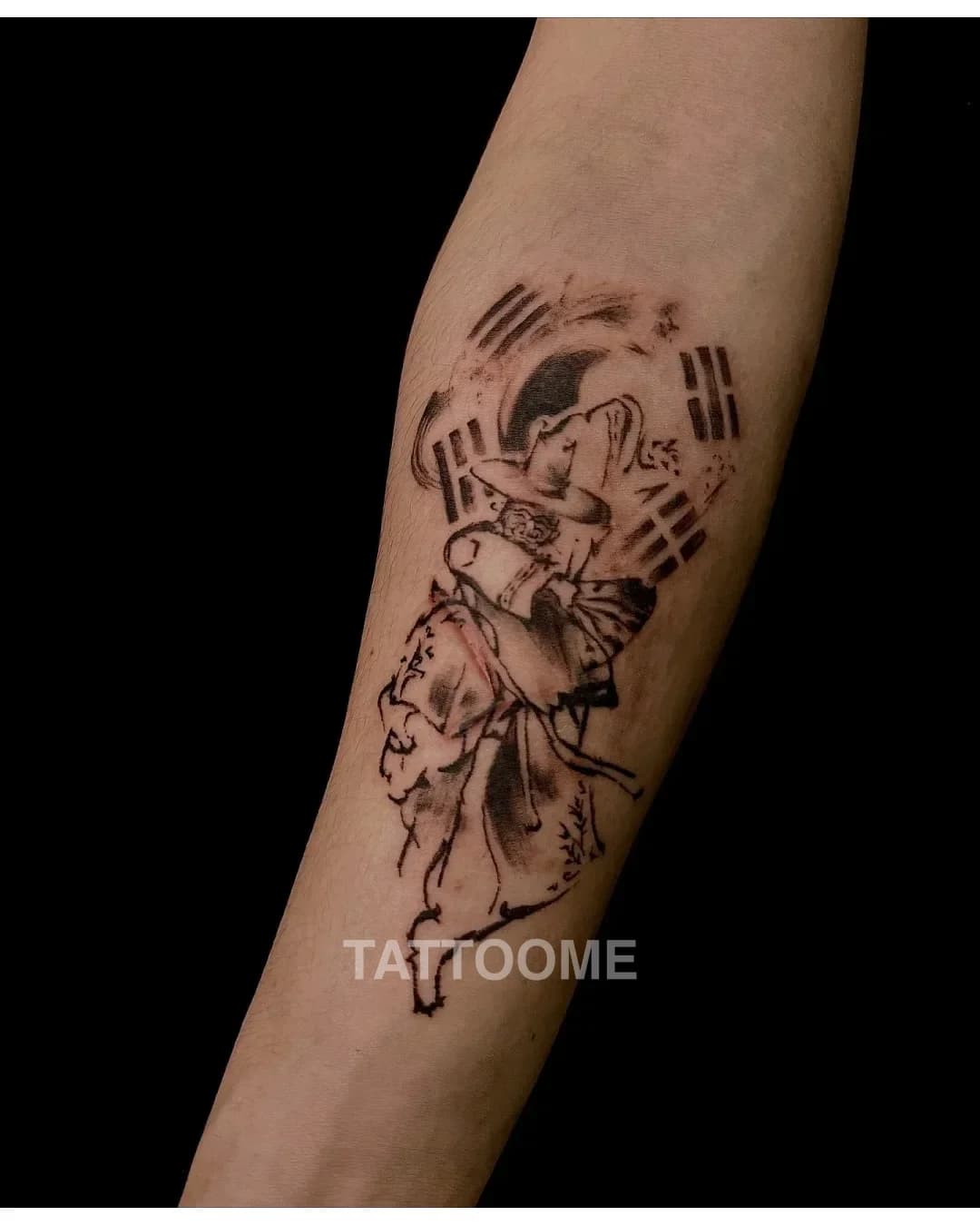 블랙워크 타투 1 - mits__tattooer
