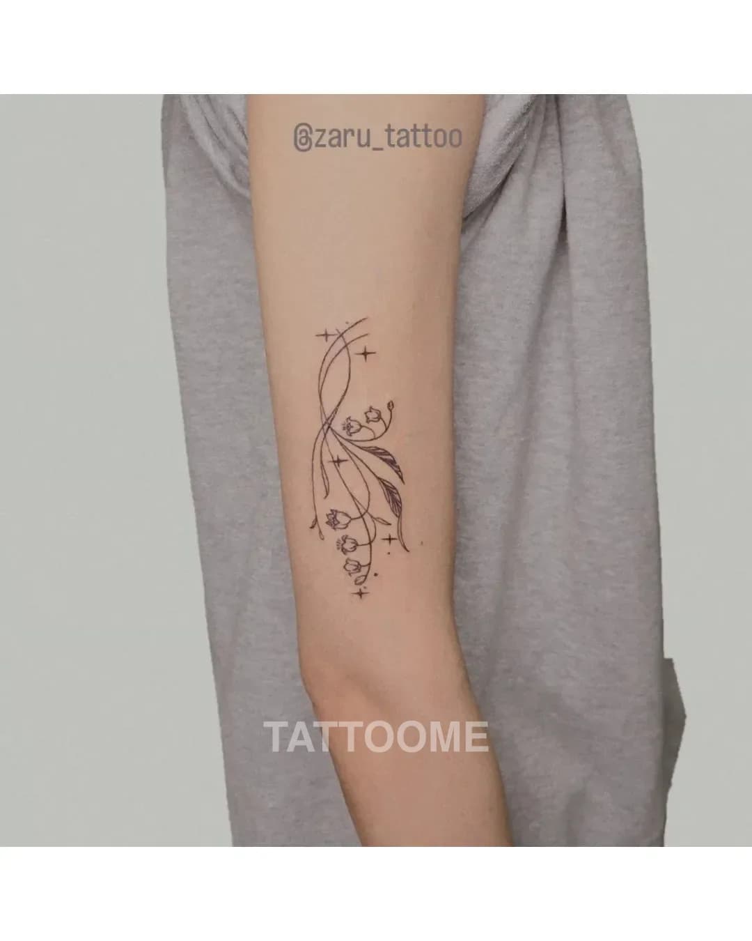 라인워크 타투 3 - zaru_tattoo