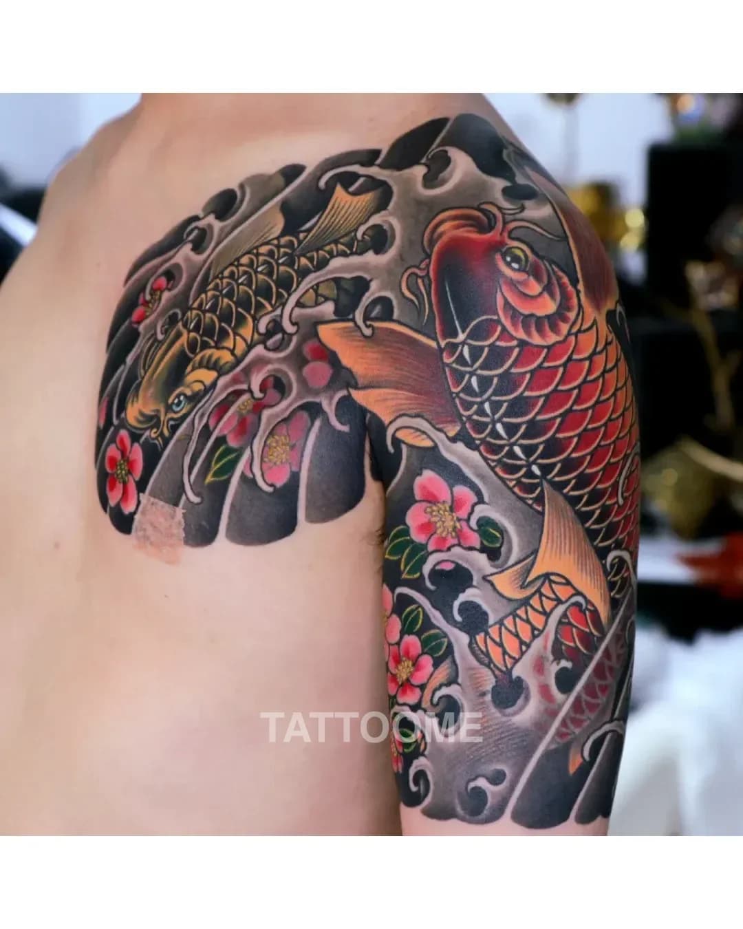 이레즈미 잉어 - jeongdo_tattoo