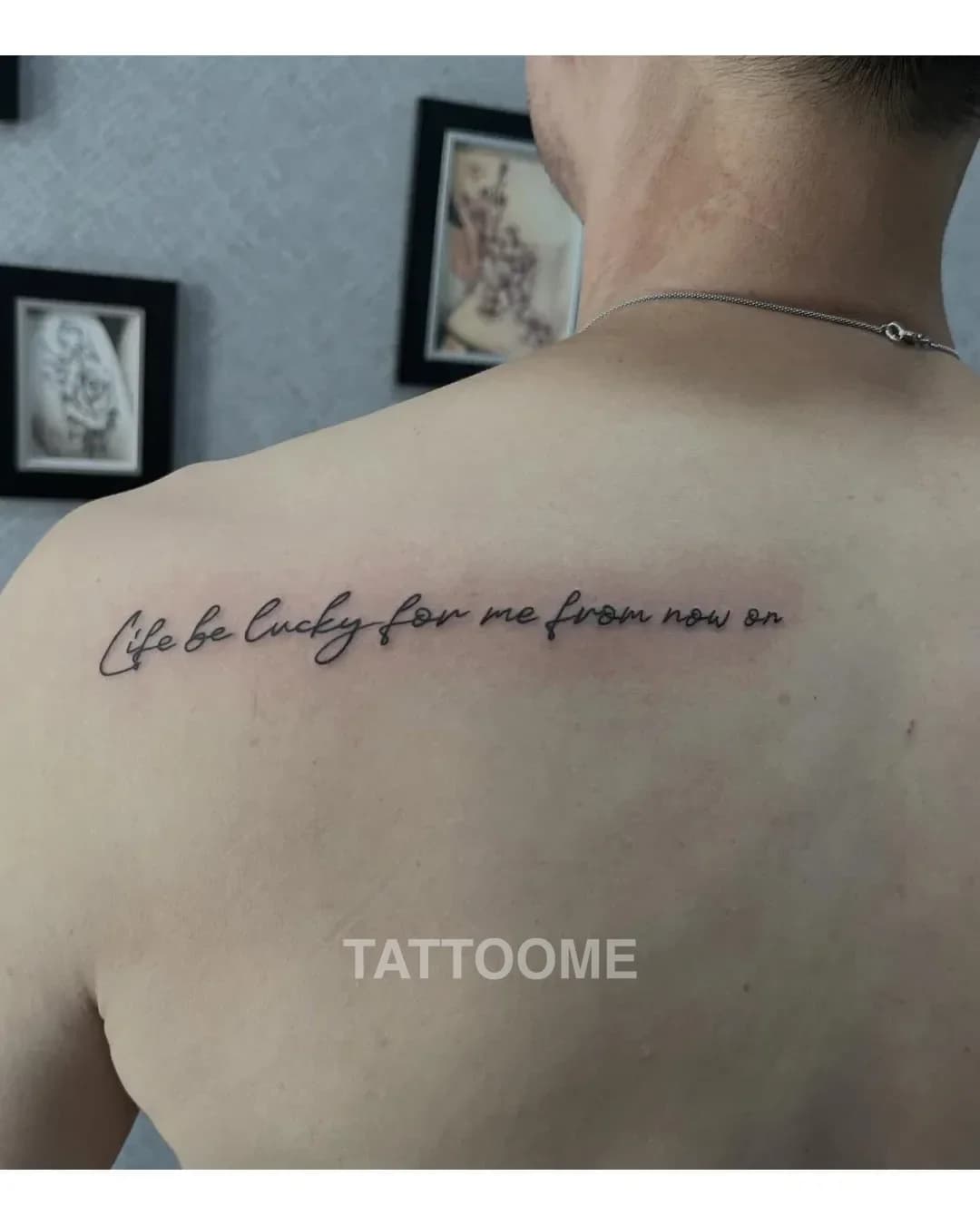 레터링 타투 3 - dytattooer