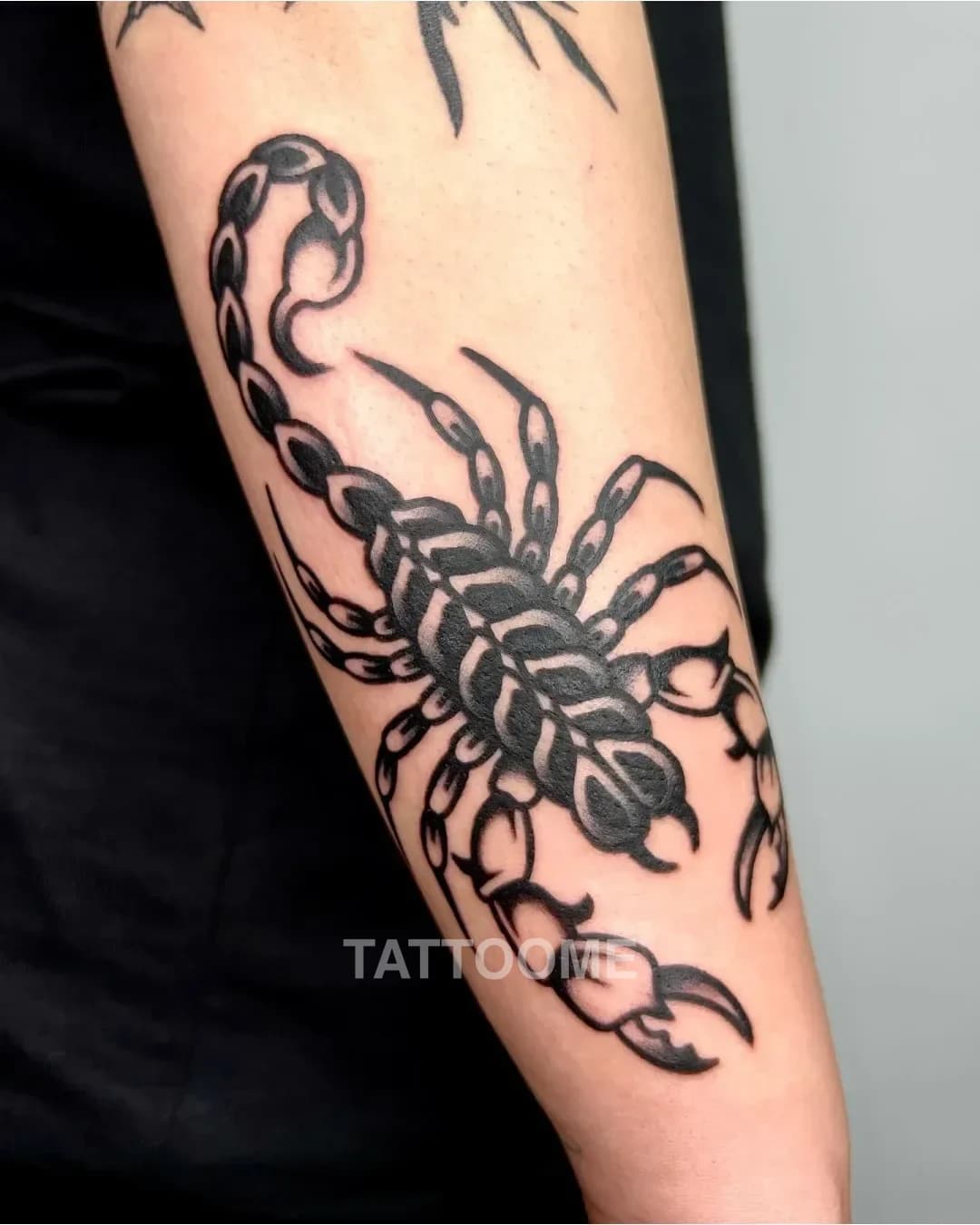 올드스쿨 전갈 - ohdo_tattoo