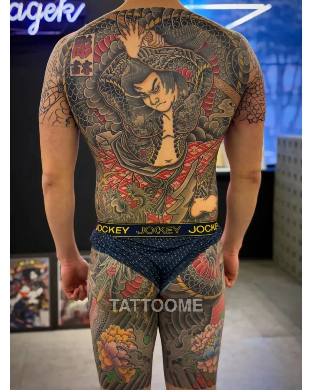 이레즈미 등판4 - hwagek_tattoo