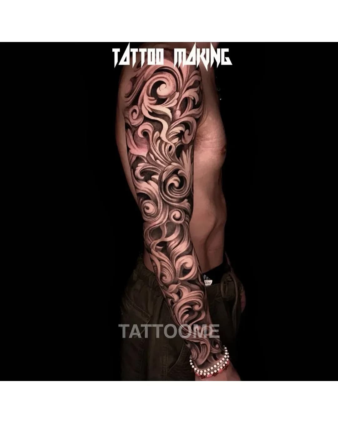 블랙앤그레이 타투 1 - tattoo_making