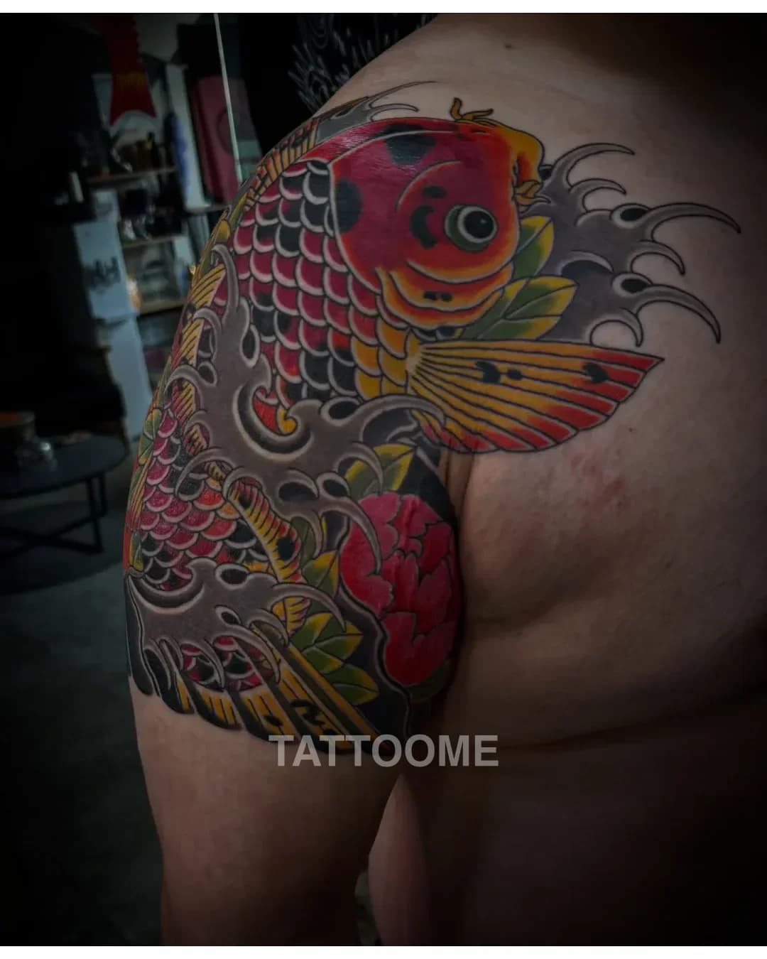 이레즈미 잉어 - tattooer_horyu