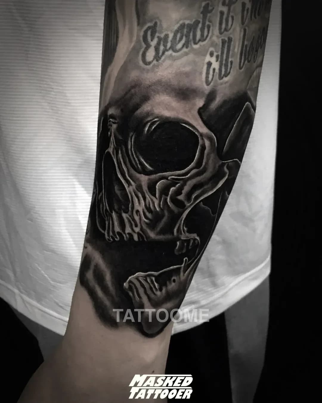 블랙워크 타투 5 - masked_tattooer