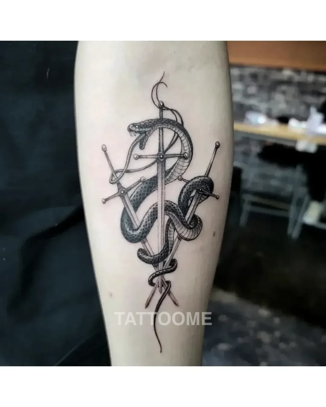 블랙워크 타투 5 - 162tattoo