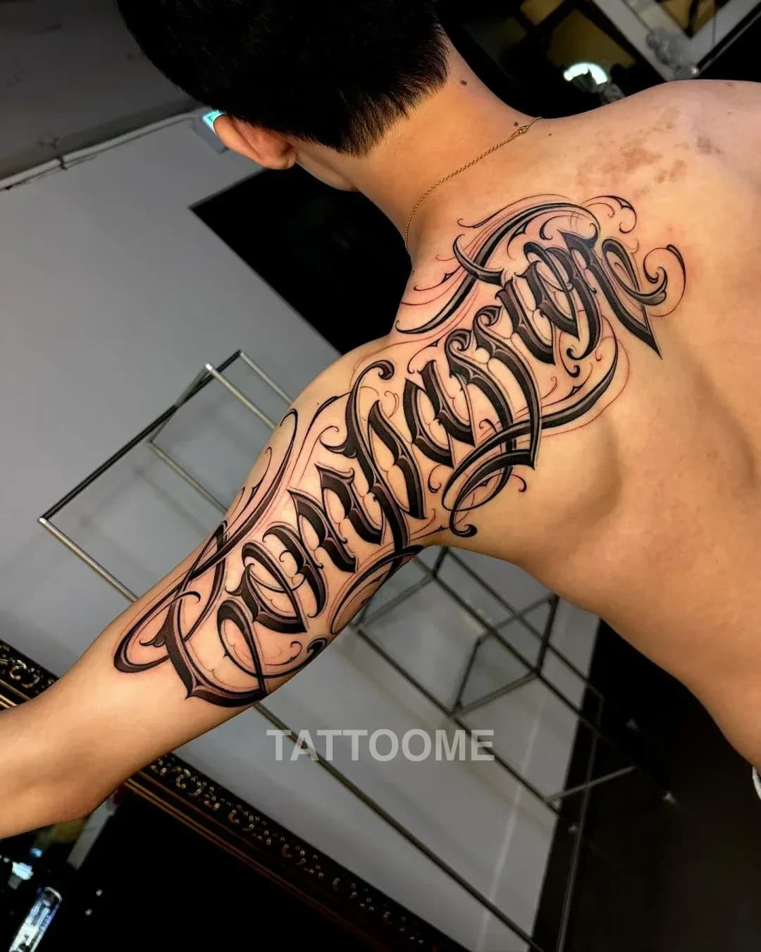 치카노 레터링1 - liberich_tattoo