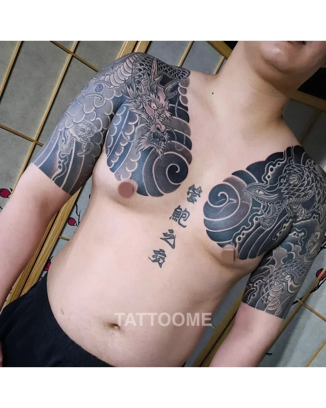 이레즈미 반팔 - horigaku_irezumi