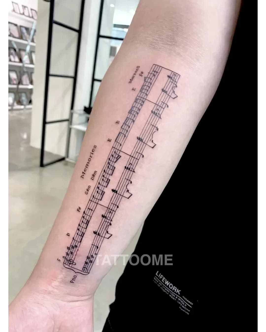 라인워크 타투 2 - gni_tattoo