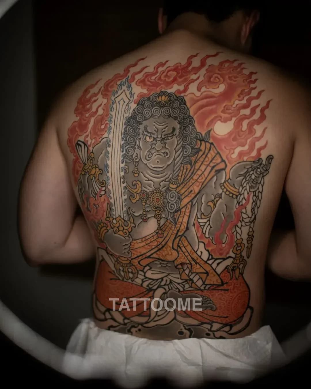 이레즈미 등판 - manjitattoo