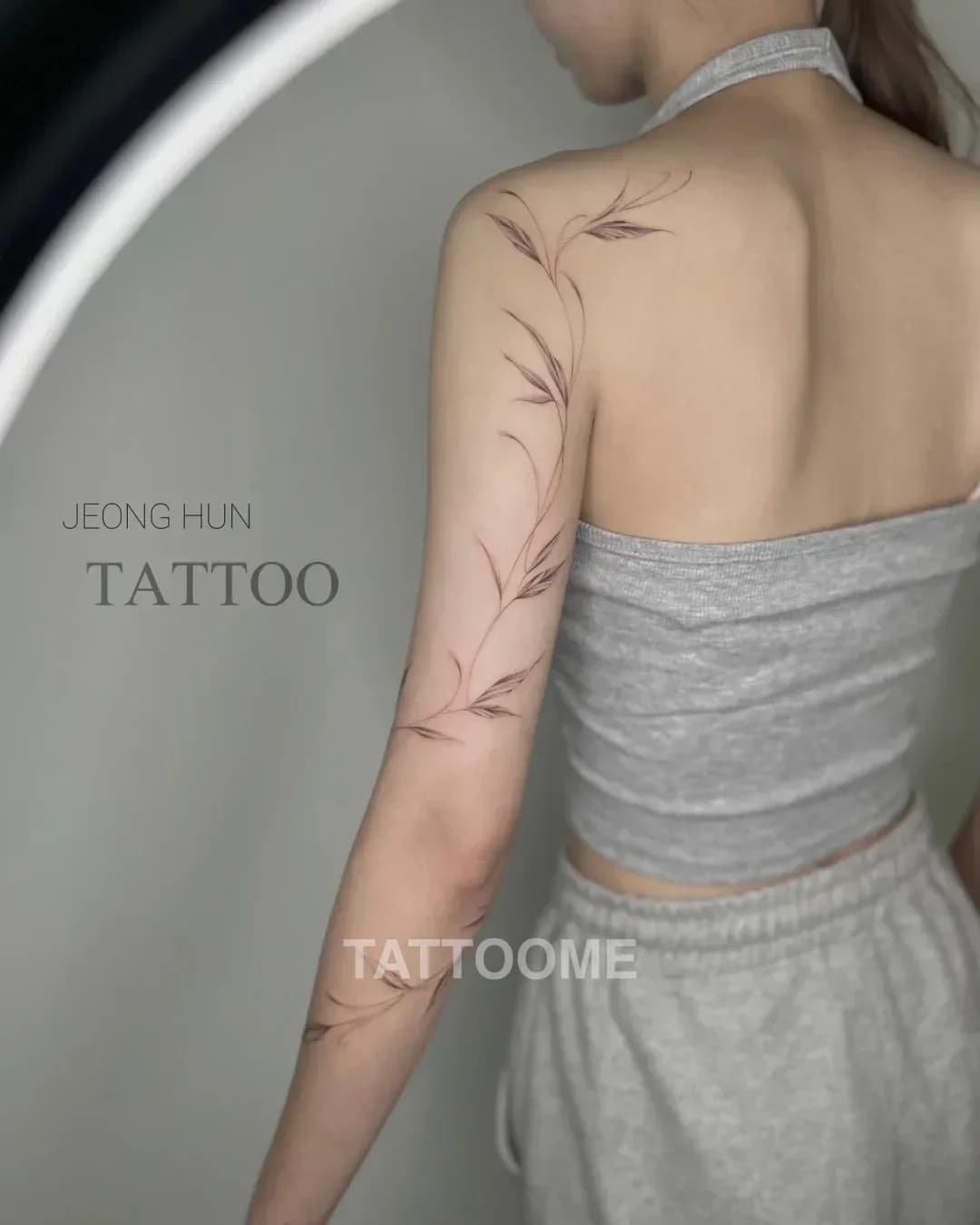 라인워크 타투 1 - jeonghun_tattooer