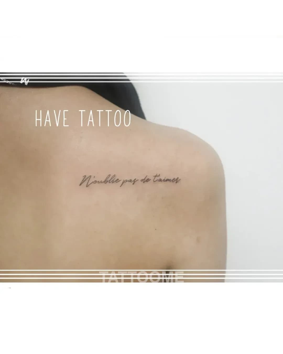 레터링 타투 4 - chuncheon_tattoo