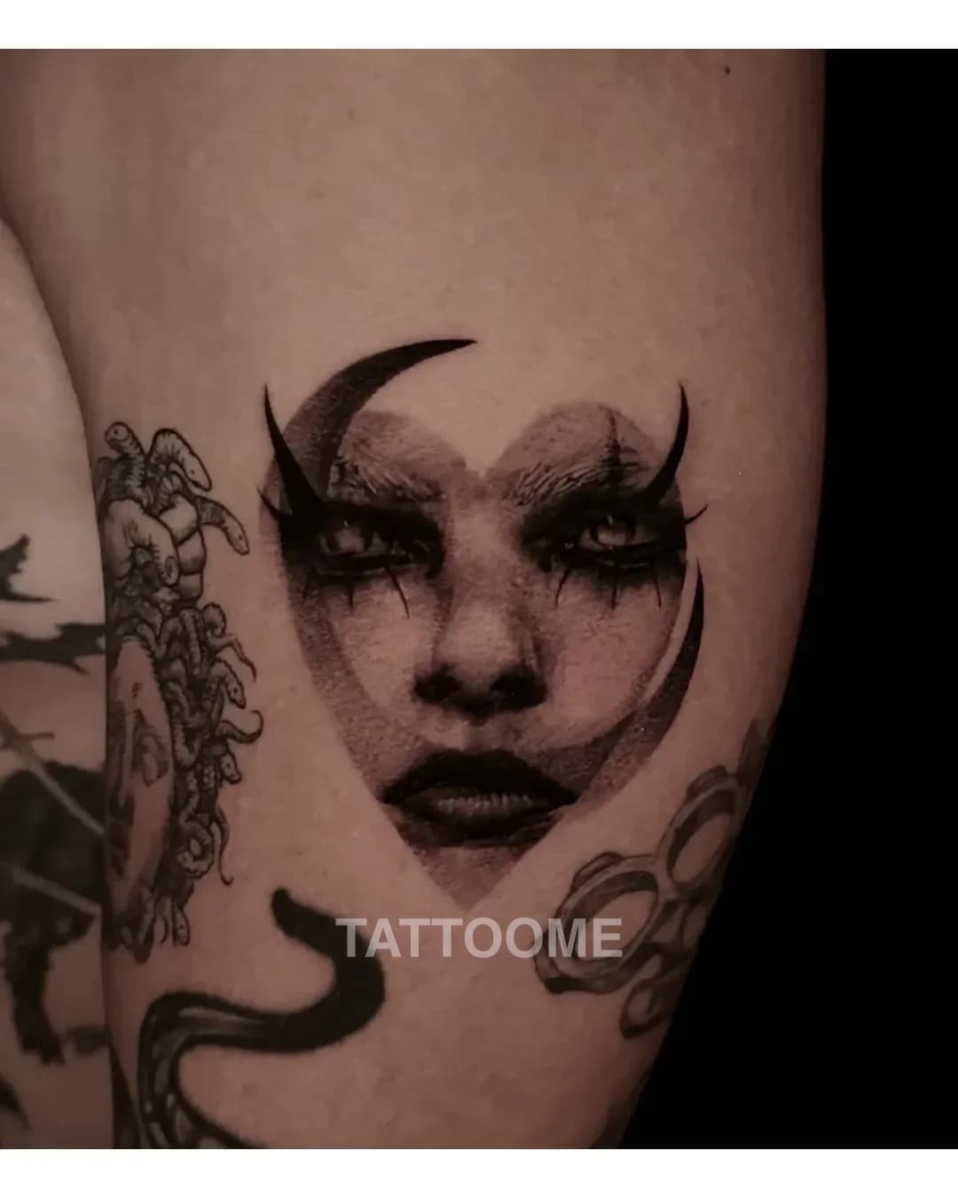 블랙워크 타투 5 - yeji_tattoo