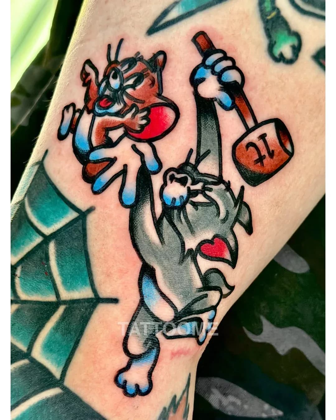 올드스쿨 톰과제리 - sincejoo_tattooer 2