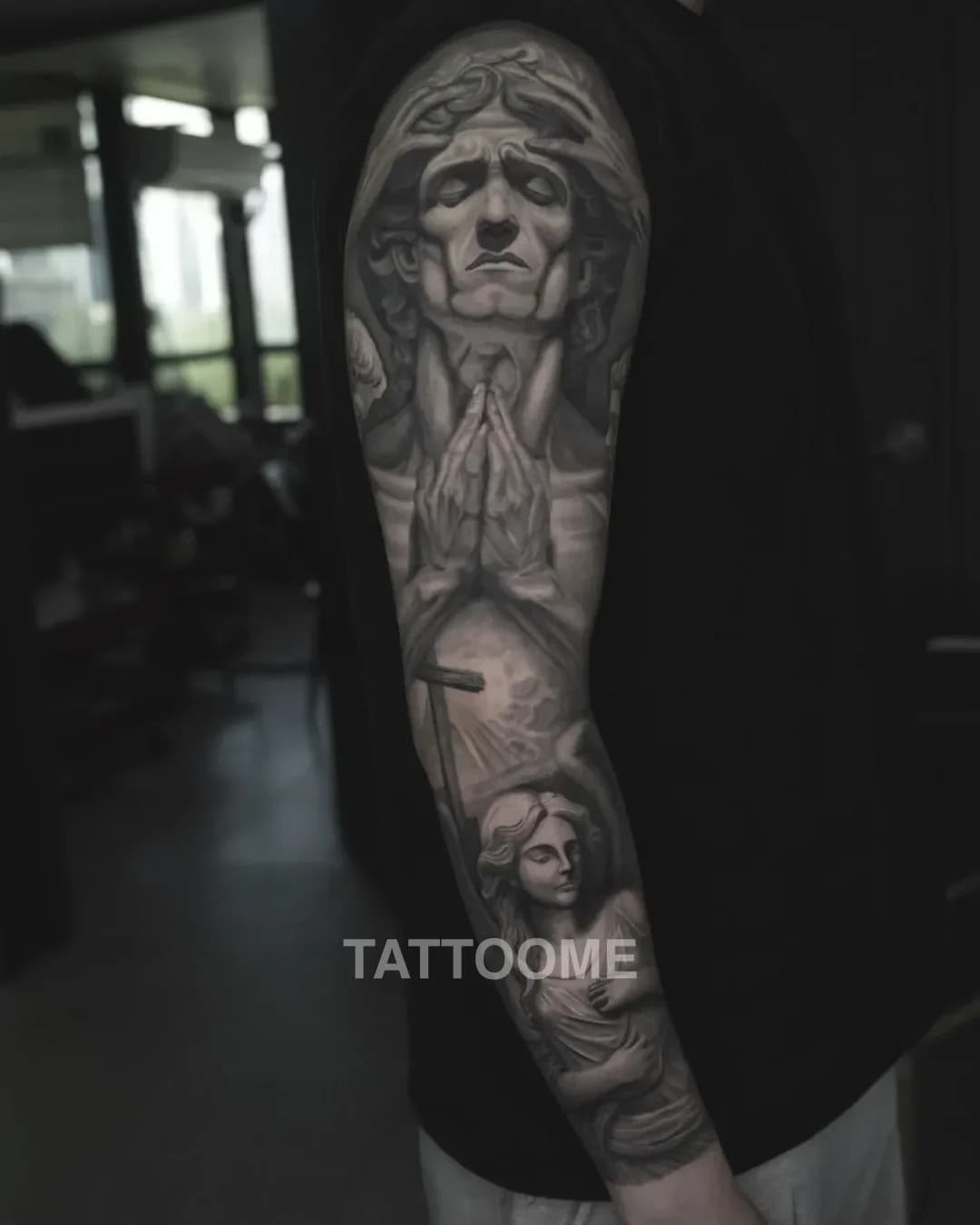 블랙앤그레이 타투2 - jjun_tattooer