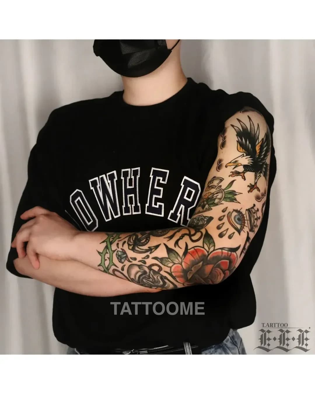 올드스쿨 팔 - t.attooer_eee
