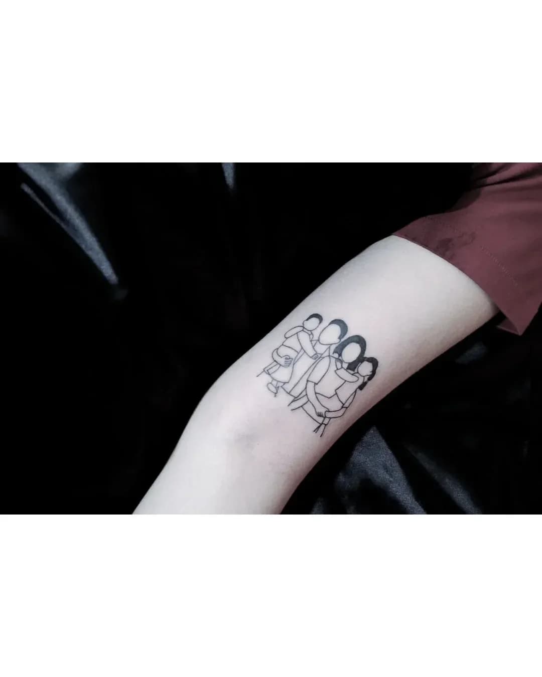 라인워크 타투 4 - hong_e_tattoo