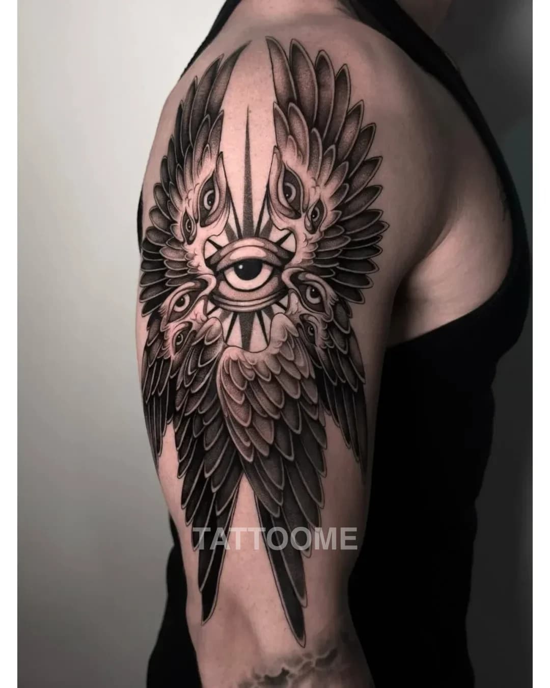 블랙워크 타투 1 - xixi_tattoo