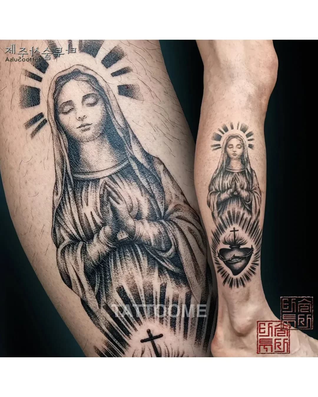 블랙앤그레이 타투 3 - tattoosulsa
