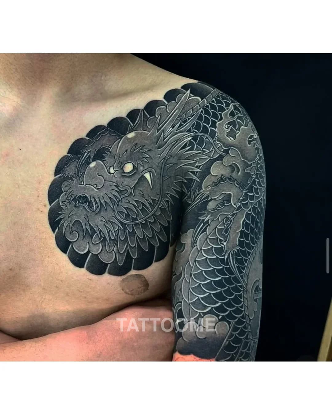 이레즈미 용반팔 - eden_tattooer