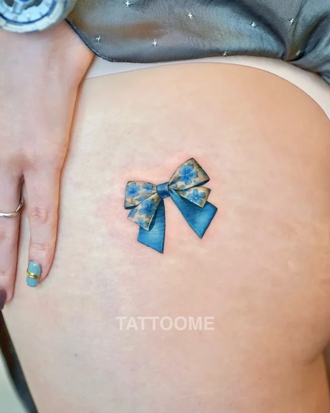 감성타투 리본 - tattooist_suf