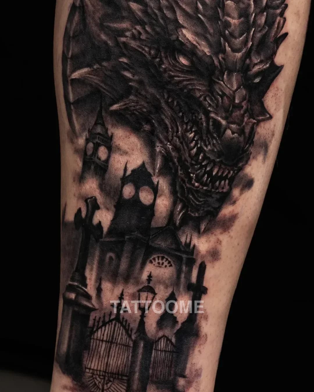 블랙앤그레이 타투 1 - ruso_tattoo