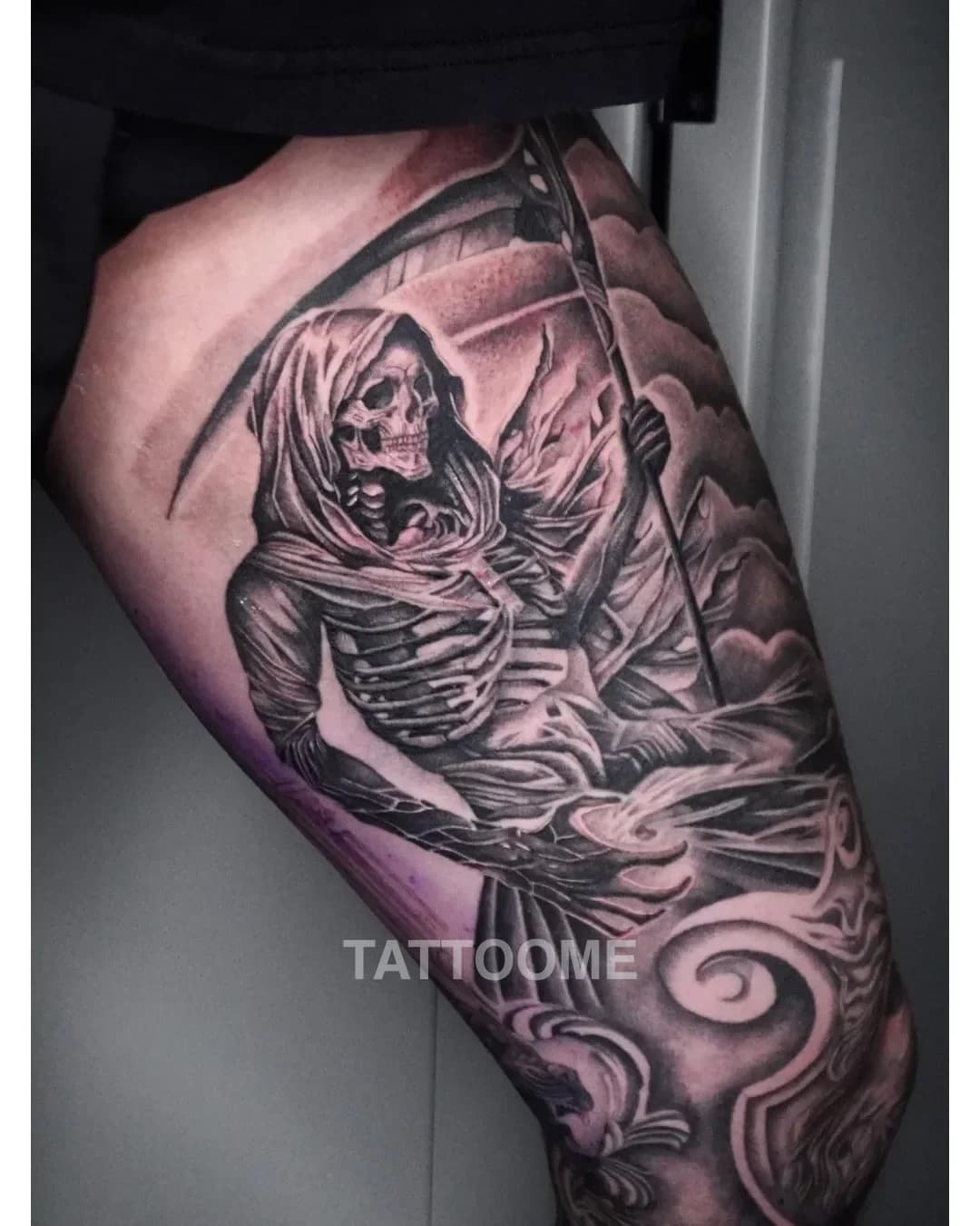 블랙앤그레이 사신 - wontwo.tattoo 4