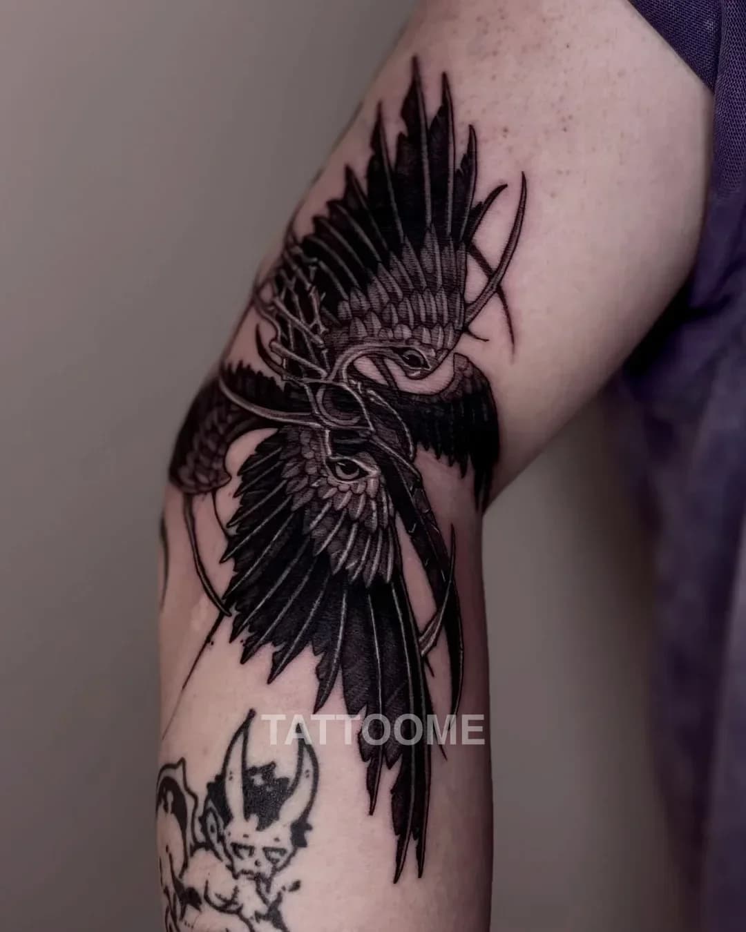 블랙워크 타투 3 - gosaek_tattooer