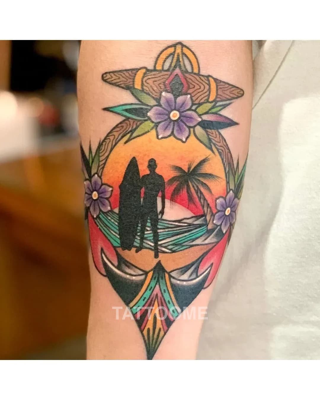 올드스쿨 타투 1 - sunrise_tattoo