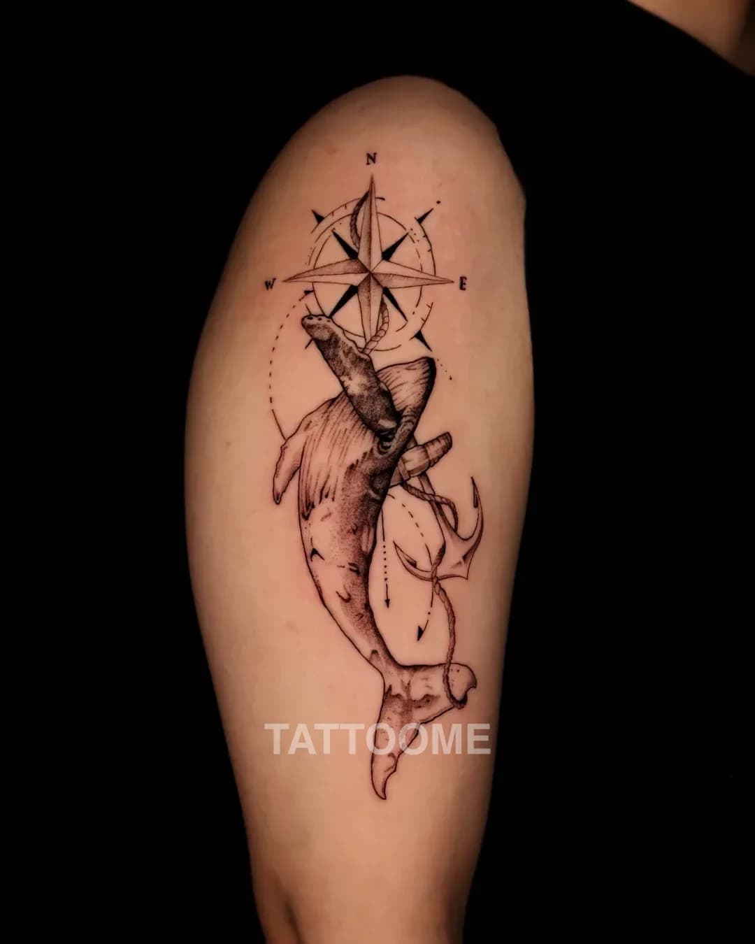 블랙워크 타투 5 - toku__ink 5