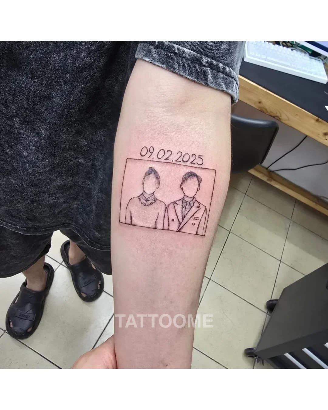 라인워크 타투 1 - yg_tattoo