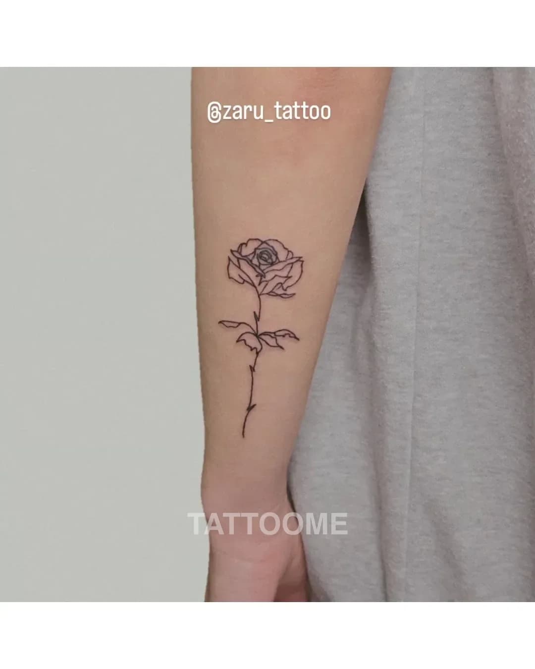 라인워크 타투 2 - zaru_tattoo