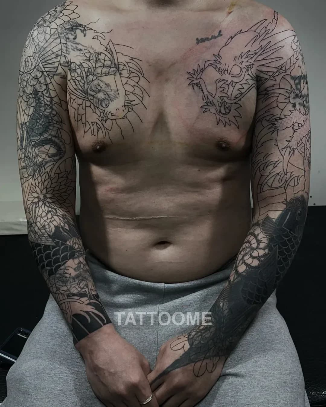 이레즈미 양가슴긴팔 - nagi_irezumi