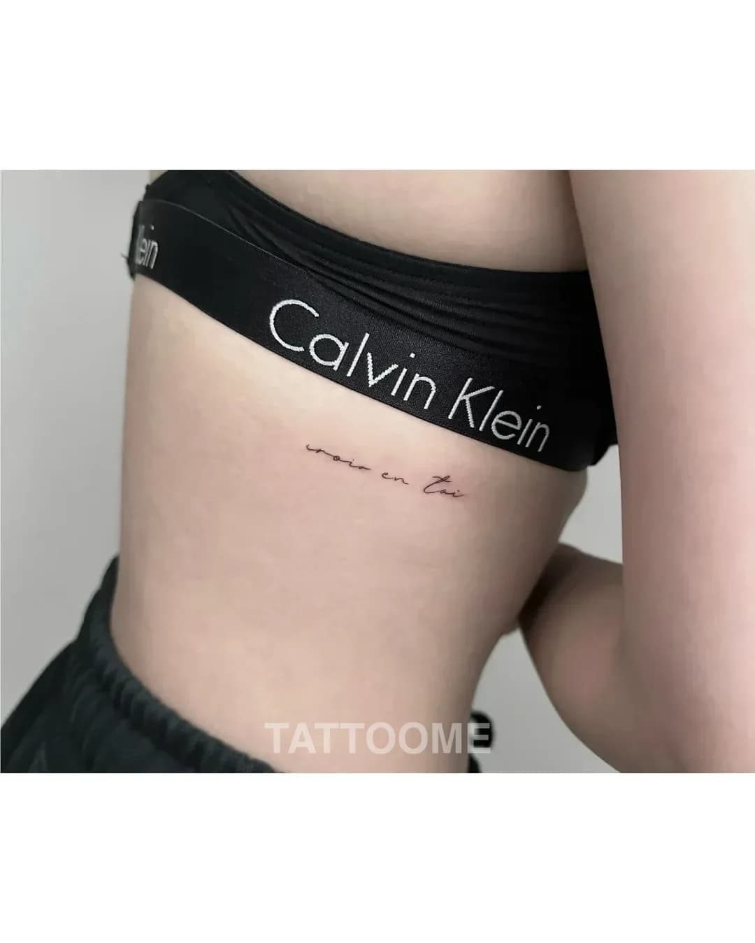 레터링 가슴 - heen_tattoo