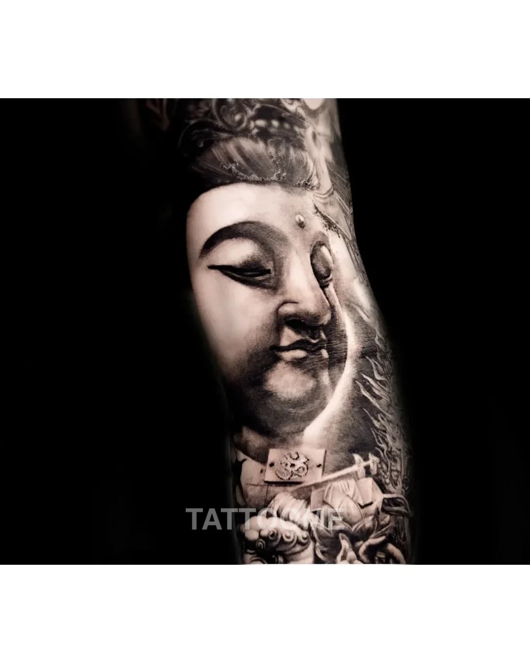 블랙앤그레이 타투 3 - tattooist_ruru