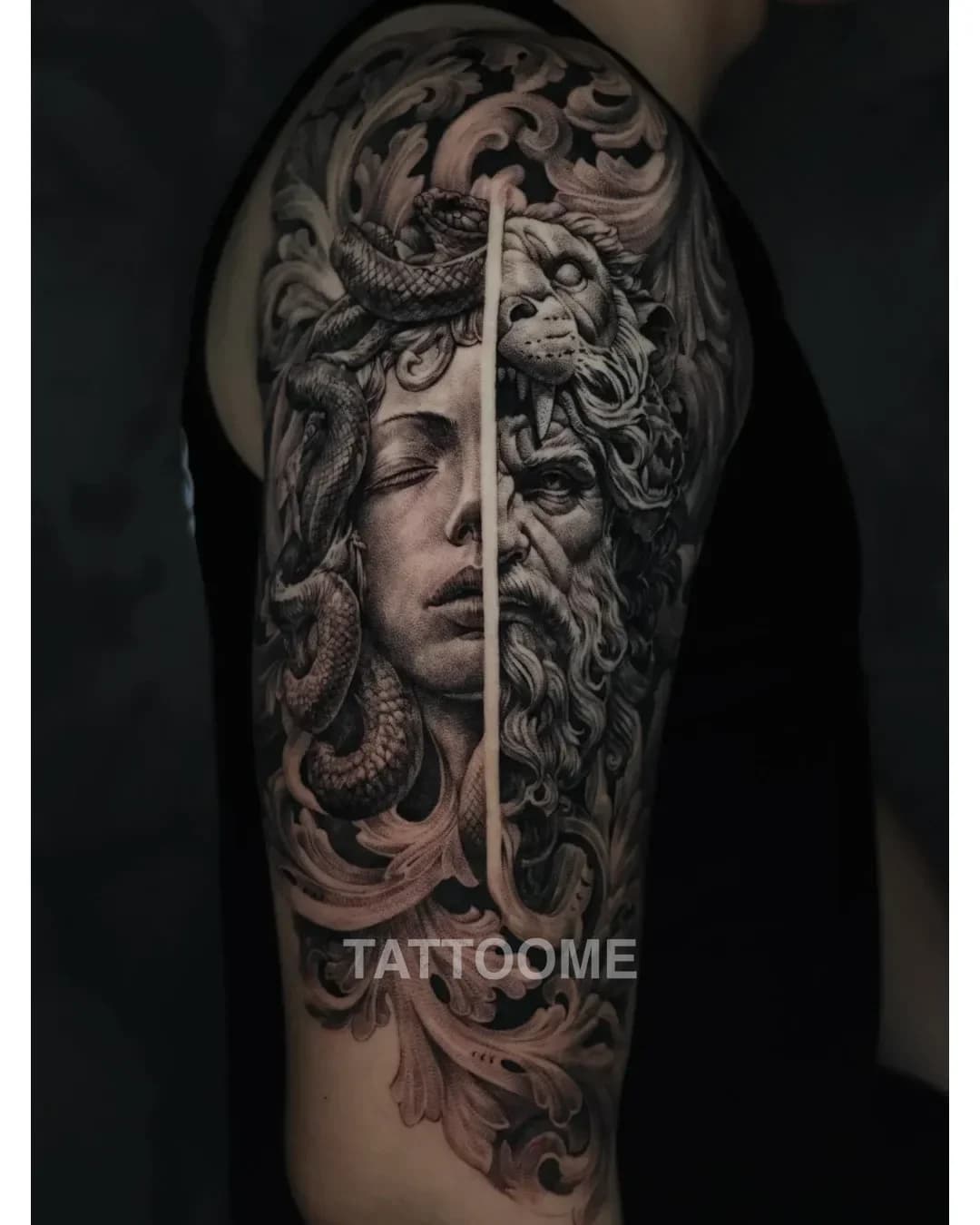 블랙앤그레이 타투 2 - leesan_tattoo